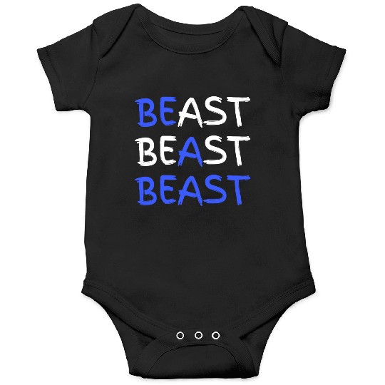 Be A Beast Fitness Workout Gym Onesies
