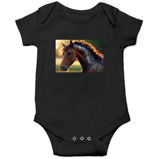 Beautiful Horse Onesies