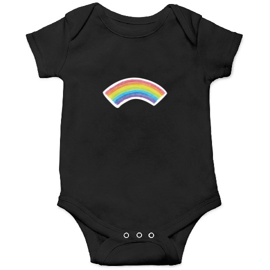 Rainbow Drawing Lgbtq Gay Onesies