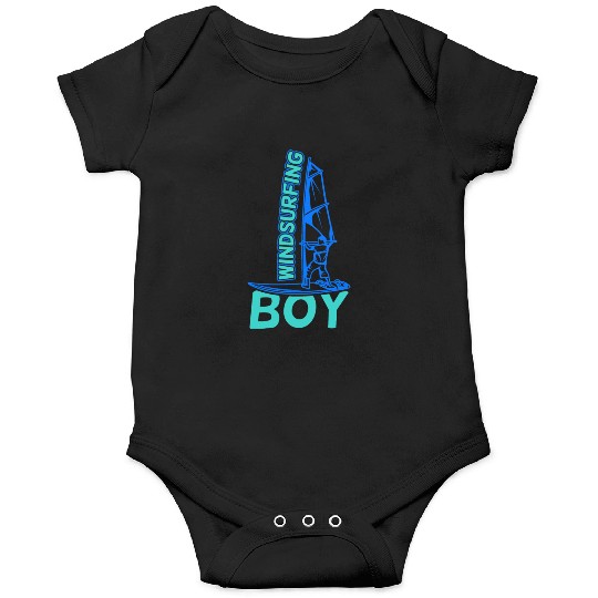 Windsurfing Boy Onesies