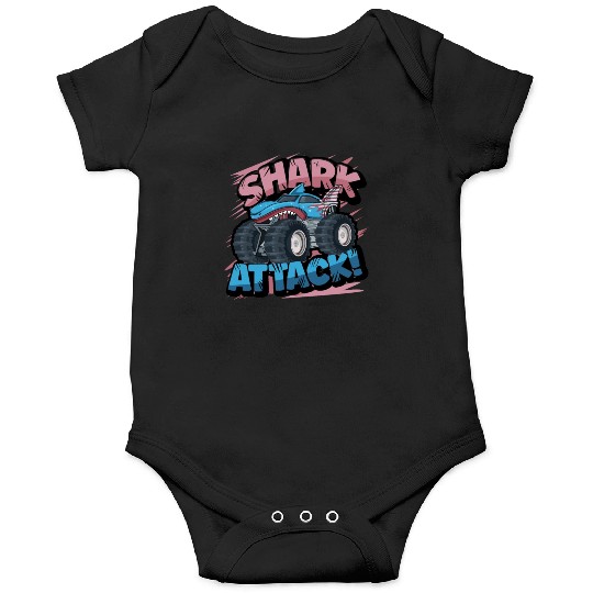 Monster Truck Shark Attack Week 2023 Onesies