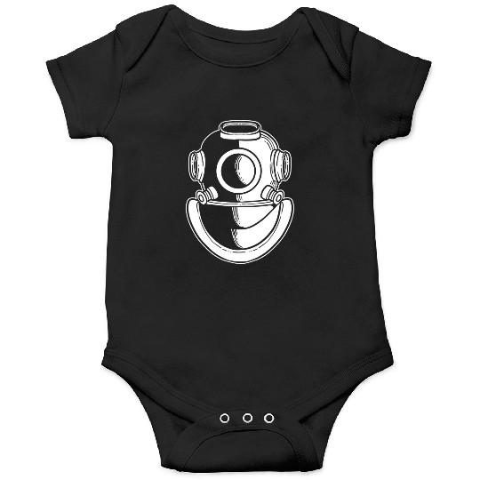 Diving Helmet Lifeguard or Diver Gift Onesies