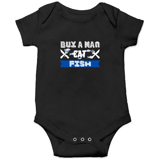 Buy a Man eat Fish Onesies
