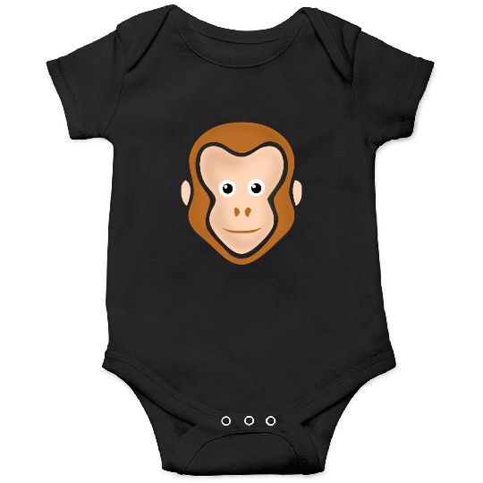 Monkey Face Adorable Onesies
