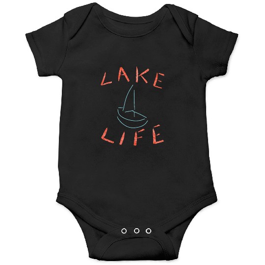Lake Life Sketch Onesies