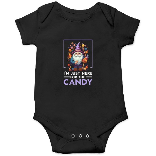 Garden Gnome Halloween Trick Or Treat Gardener Onesies