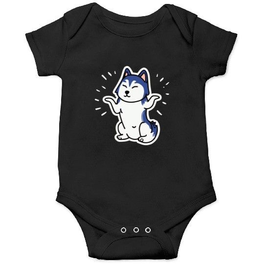 Yoga Husky Dog Lover Malamute Onesies