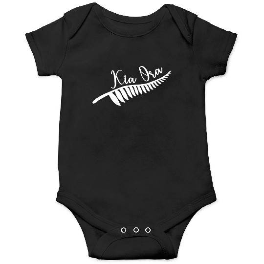 Maori Kia Ora Silver Fern T Tattoo New Onesies