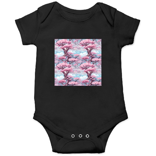 Anime Euphoria: Fantasy Cherry Blossom Dreamscape Onesies