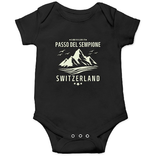 passo del sempione switzerland motorcycle trip Onesies