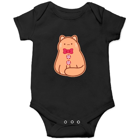 Gingerbread Cat Onesies