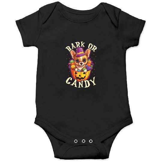 Chihuahua Halloween Puppy Trick Or Treat Dog Lover Onesies