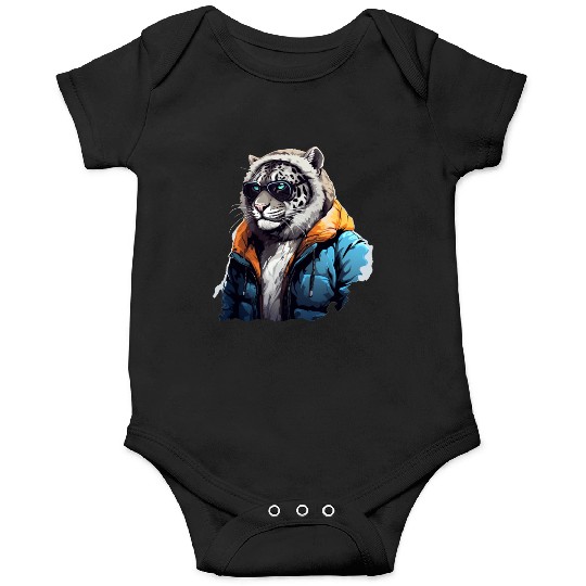 Street Style Snow Leopard | Leopard Lovers Onesies