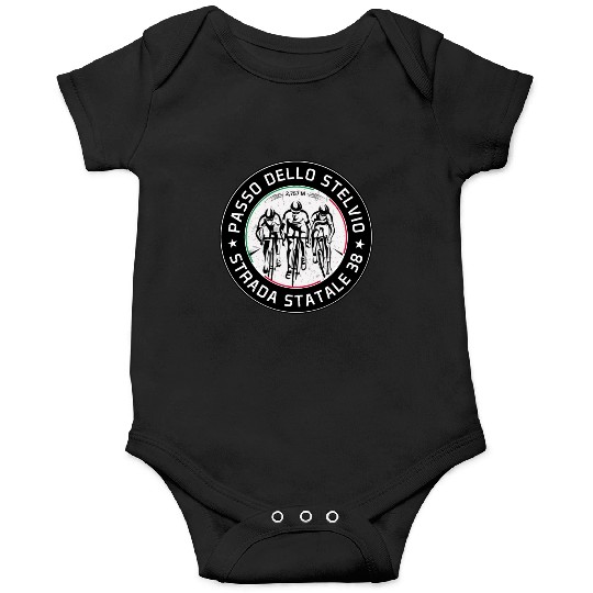 passo dello stelvio italian bicycle trip Onesies