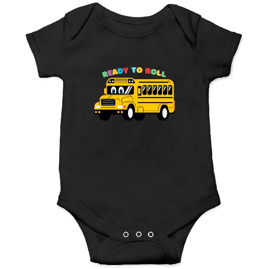 Ready to Roll School Bus Onesies