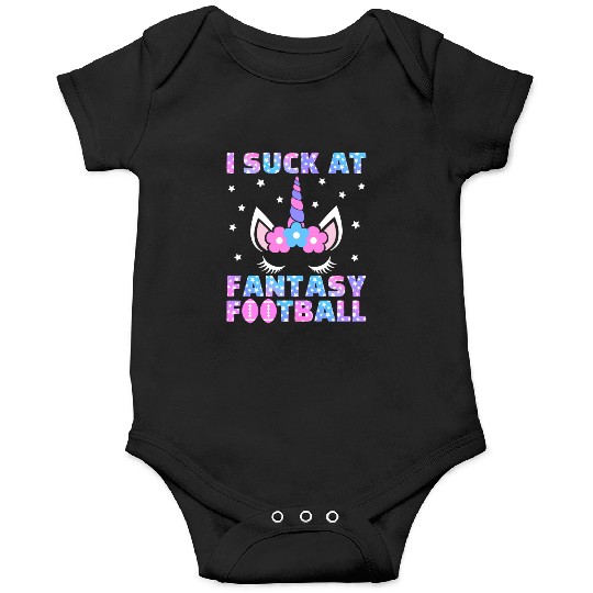 I Suck at Fantasy Football Loser Punishment Funny Onesies