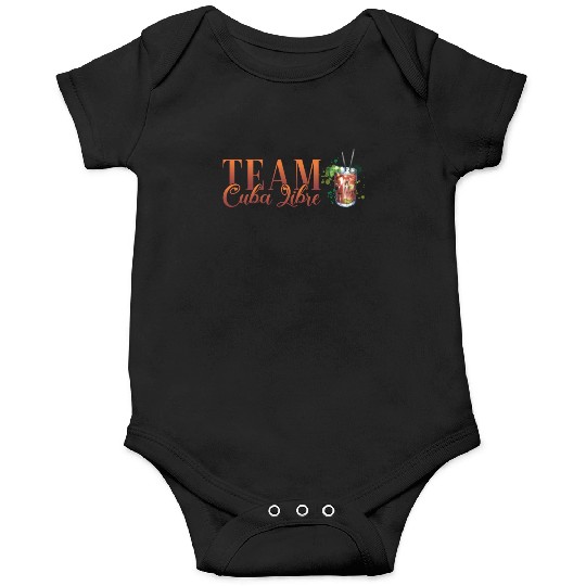 Team Cuba Libre Cocktail Bartender Onesies