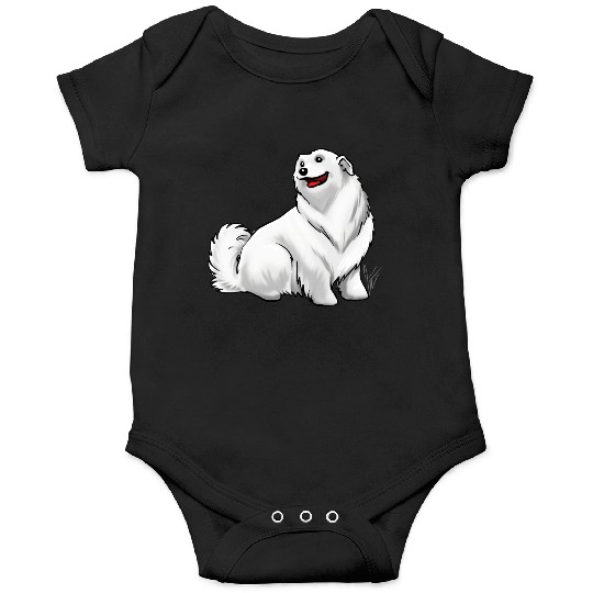 Dog Great Pyrenees White Onesies