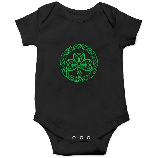 Irish Celtic Knot Shamrock Clover Onesies