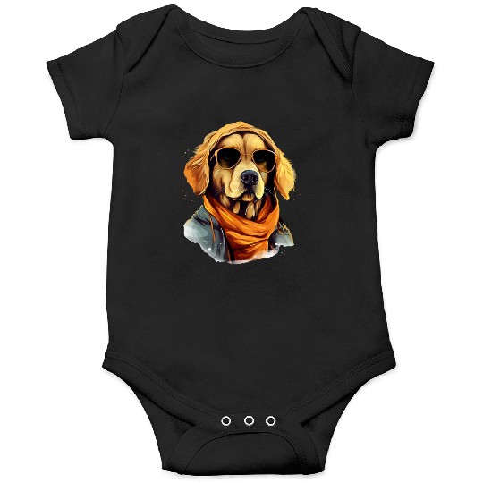 Golden Retriever in the Streets | Dog Lovers Onesies