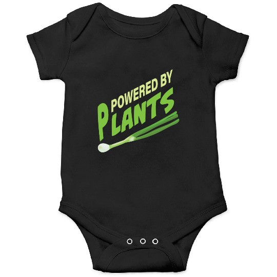 Powered By Plants Vegan Vegetarian Plant Based Onesies