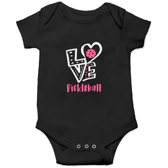 I Love Pickleball Onesies