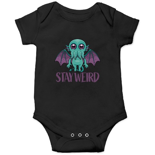 Stay Weird Cute Cthulhu Monster Onesies