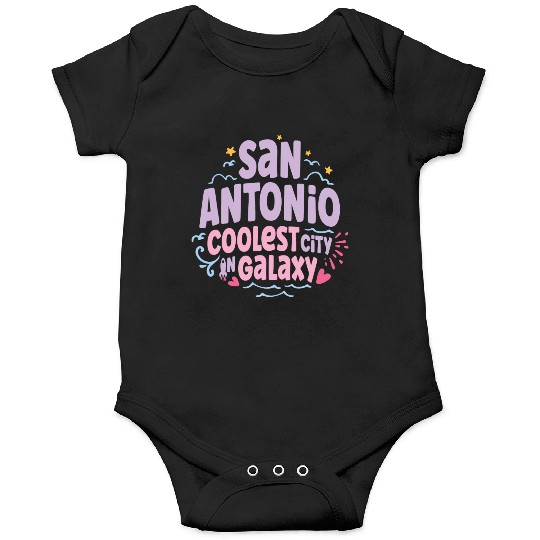 San Antonio Coolest Galaxy Onesies