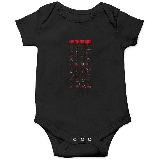 How To Thriller ( for Light Colous) Onesies