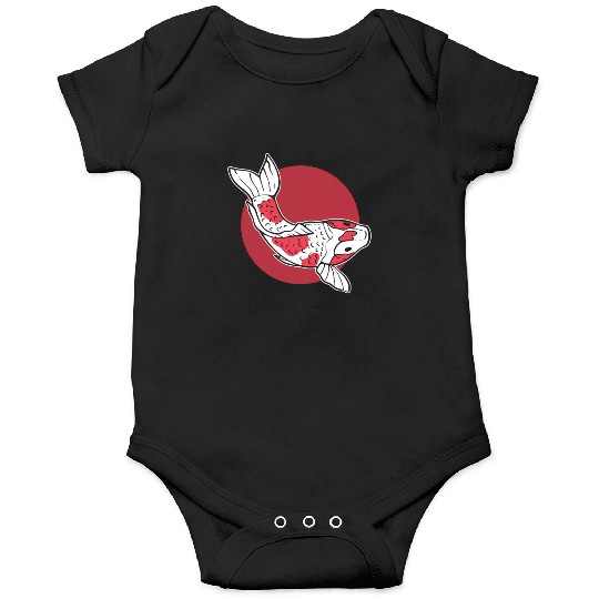 Japanese Koi Fish Koi Fish Keeper Onesies