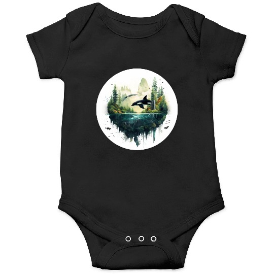 Orca SeaScape Onesies