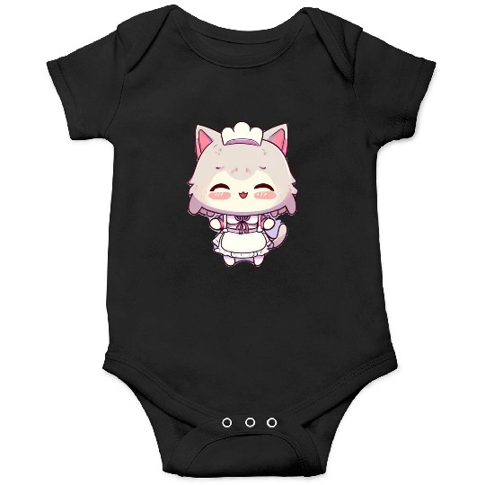 Yuki Kawaii Cat Maid Anime Manga Onesies