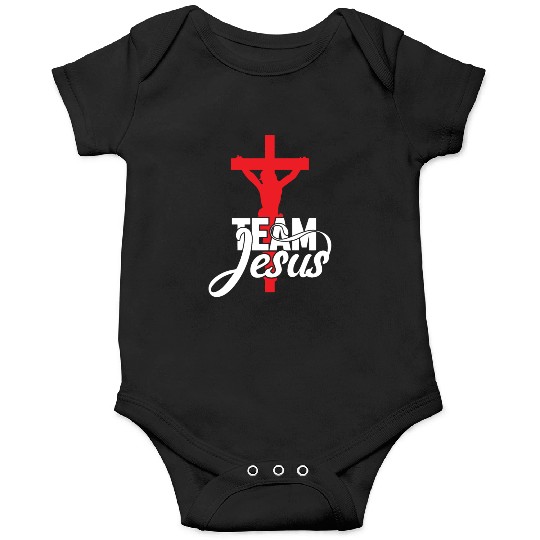 Team Jesus Love Jesus Christian Christmas Onesies