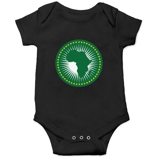 The african union flag, Green african union flag Onesies