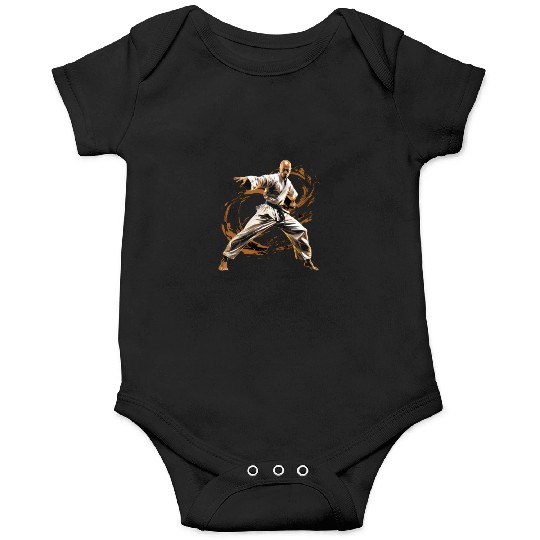Karate Taekwondo Fighter Martial Arts Onesies