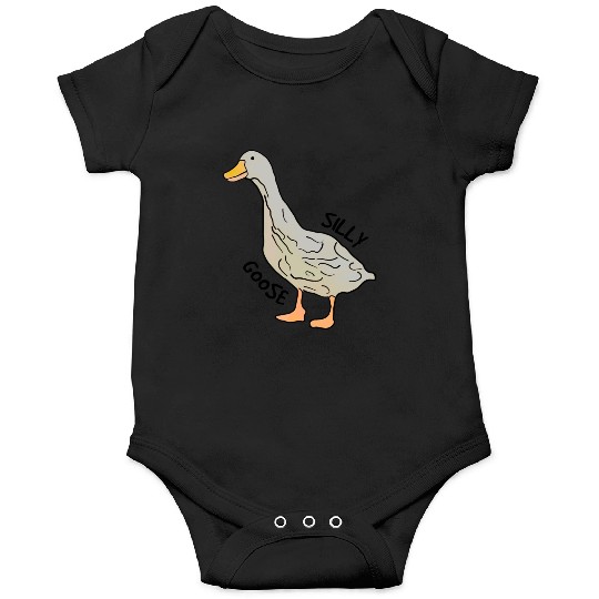 Playful Silly Goose Delight Onesies