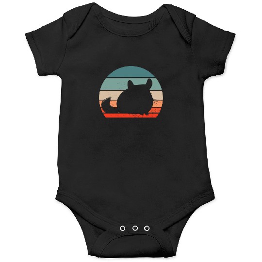 Chinchilla Retro Sunset Onesies
