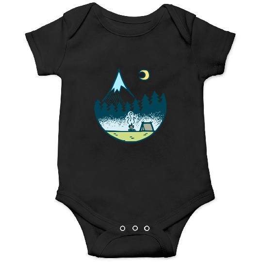 Keep It Simple (Camping At Night) Onesies