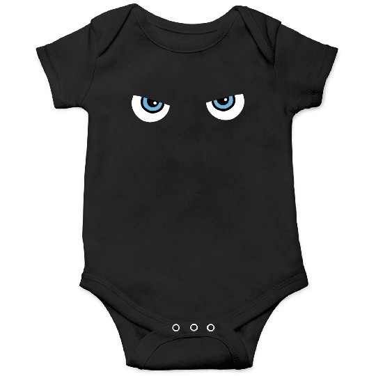 Black Cat Blue Eyes | Halloween Gift For Cat Lover Onesies