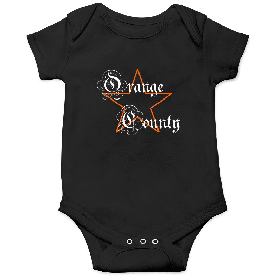 The Orange County California Collection Onesies