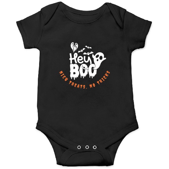 Cute NICU Halloween | NICU treats, no tricks Onesies