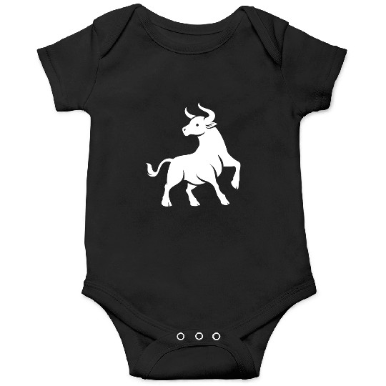 Taurus Zodiac Symbol Astrological Sign Onesies