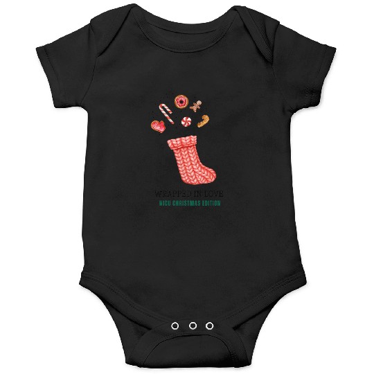 NICU Christmas design | Wrapped in Love Onesies