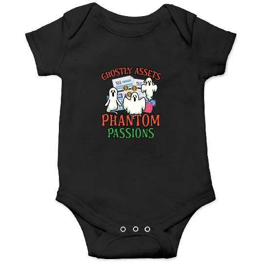 Ghostly Assets Phantom Passions Scary Halloween Onesies