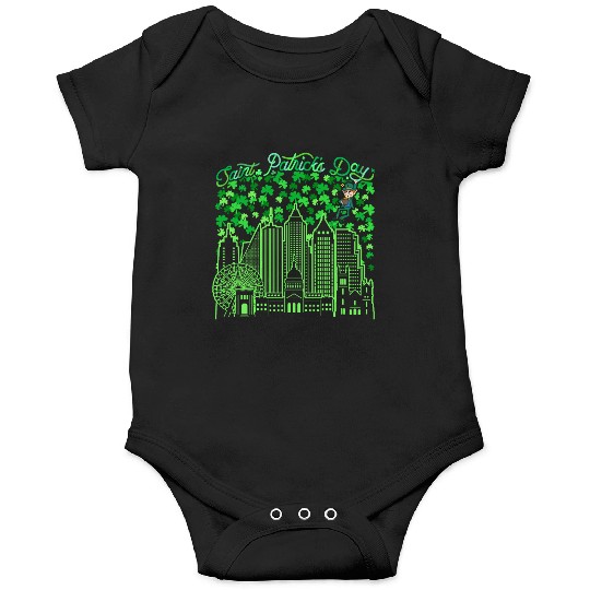 Saint Patrick's Day Atlanta Georgia Onesies