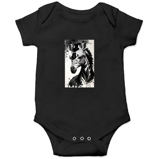Sweet Giraffe Chic - Elevate Your Style with Grace Onesies