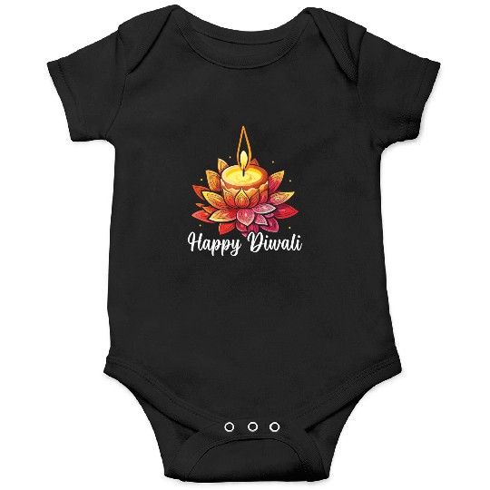 Happy Diwali Diwali Festival Indian Hindu Hinduism Onesies