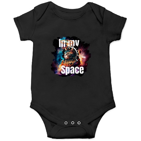 In my Mind Space Cat Astronaut Animal Pets Lover Onesies