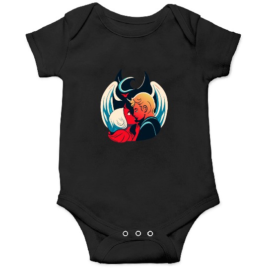 Devil and Angel Onesies