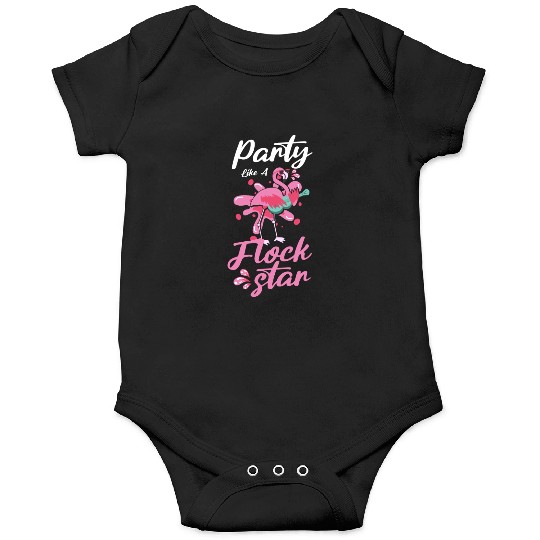 Swimming Pool Pool Party Flamingo Summer Onesies